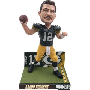 Aaron Rodgers Green Bay Packers FOCO Big Ticket Series Bobblehead