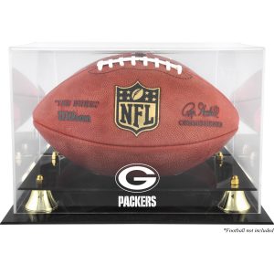 Green Bay Packers Golden Classic Team Logo Football Display Case