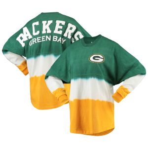 Green Bay Packers Women’s Ombre Long Sleeve T-Shirt