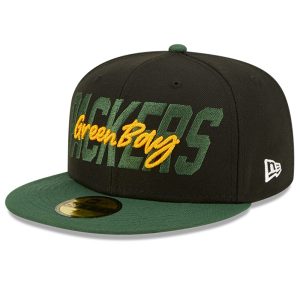 Green Bay Packers New Era 2022 NFL Draft On Stage 59FIFTY Fitted Hat