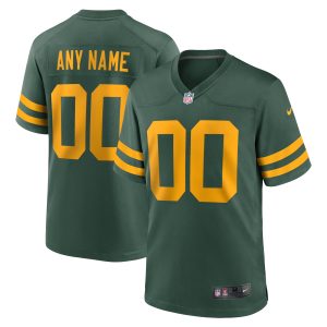 Green Bay Packers Nike Alternate Custom Jersey