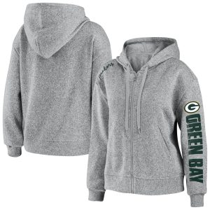 Green Bay Packers WEAR by Erin Andrews Women’s Full-Zip Hoodie